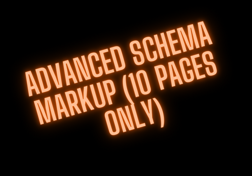 Advanced Schema Markup (10 Pages Only)